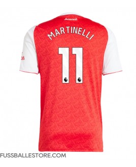 Günstige Arsenal Gabriel Martinelli #11 Heimtrikot 2025-26 Kurzarm
